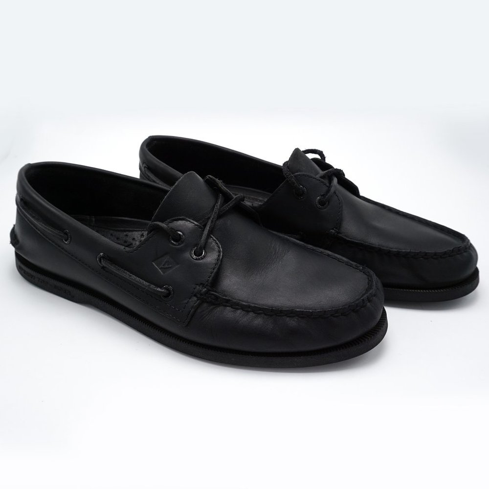 Sperry Black Topsiders